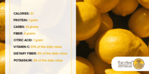 health benefits of lemons